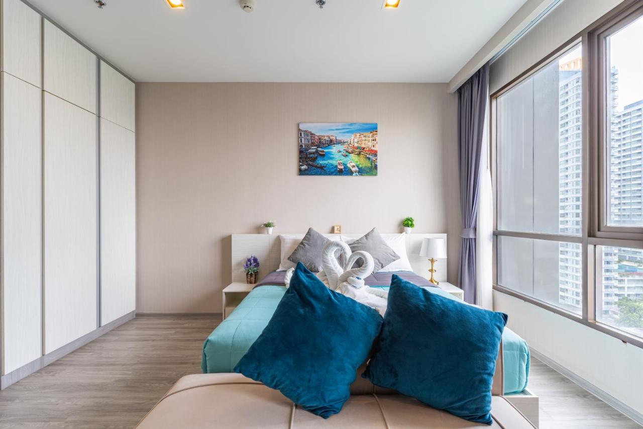 Aeras Beachfront Condominium Jomtien Beach Exterior foto